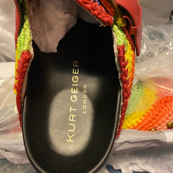 Kurt Geiger crocheted mules/slides size 10 - Picture 7 of 7